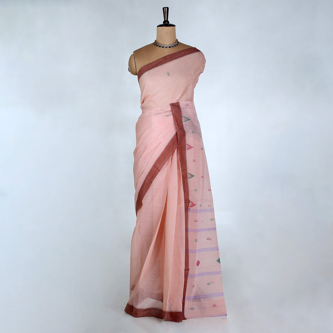 Bengal Cotton Saree For Women | Daily Office Wear Summer Collection | Jeyachandran - Full View