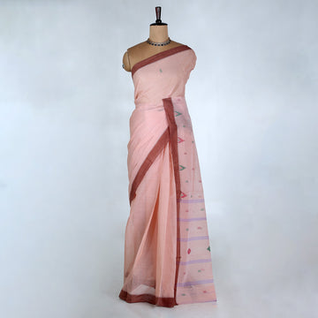 Bengal Cotton Saree For Women | Daily Office Wear Summer Collection | Jeyachandran - Full View