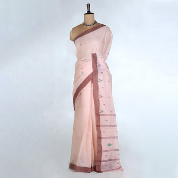 Bengal Cotton Saree For Women | Daily Office Wear Summer Collection | Jeyachandran - Full View