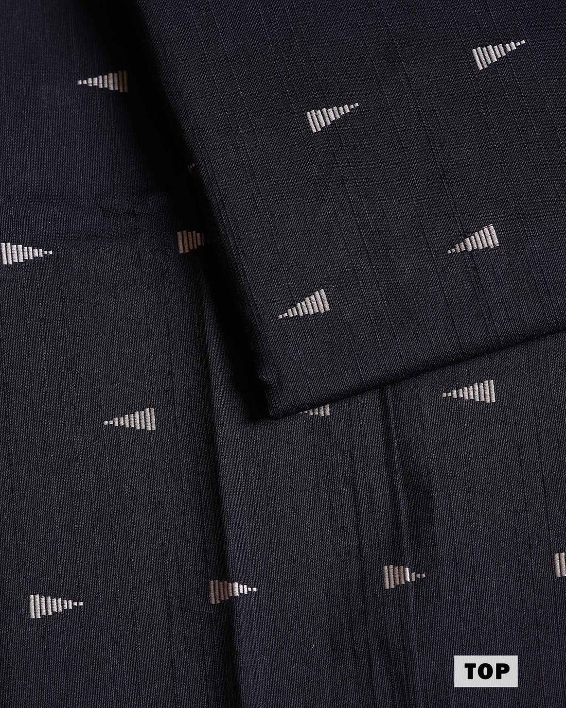 Women’s Unstitched Salwar Suit Material Set with Woven Butti Design Top 2.5 Mtr, Solid Coordinated Bottom 2 Mtr and Elegant Floral Printed Dupatta 2.25 Mtr with Traditional Border - Black