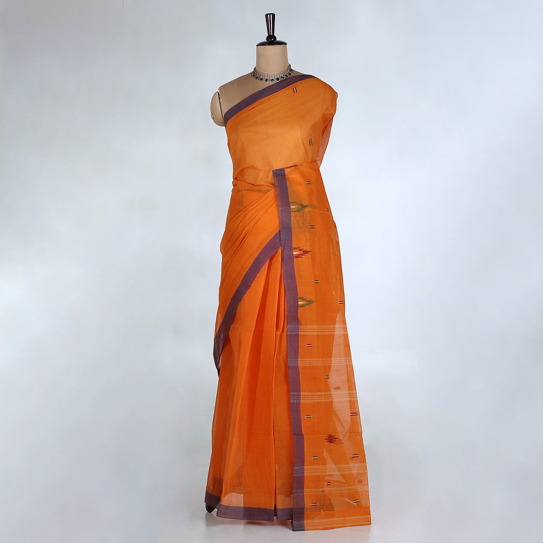 Bengal Cotton Saree For Women | Daily Office Wear Summer Collection | Jeyachandran - Full View