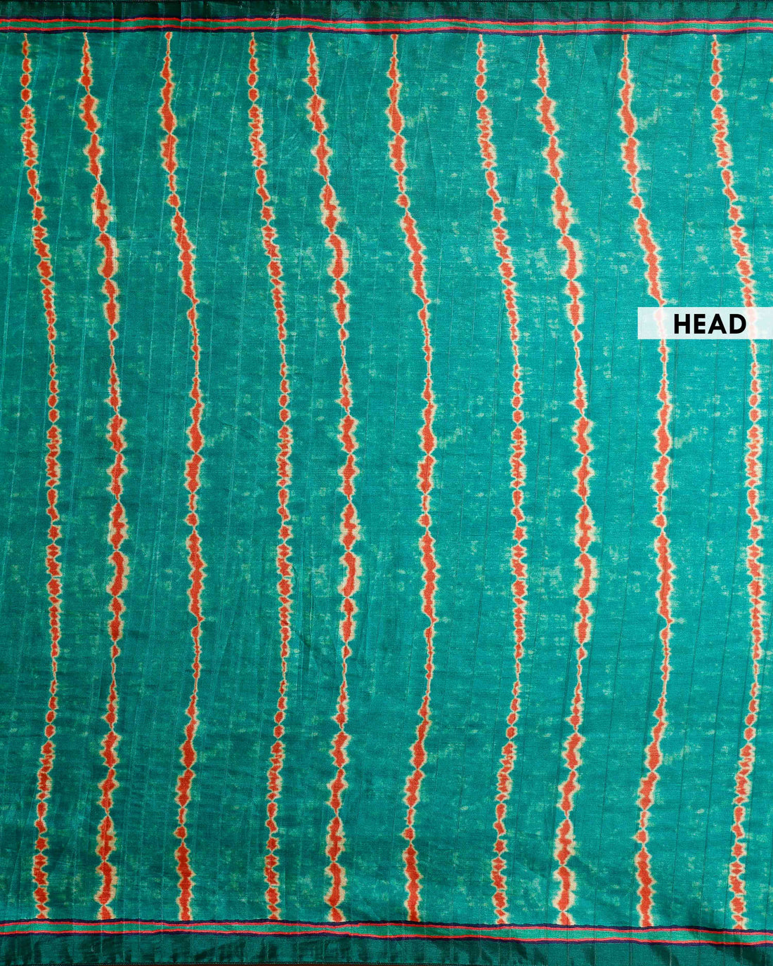 Elegant Semi Tussar Silk Saree with Intricate Nature-Inspired Patterns and Textured Stripes - Green