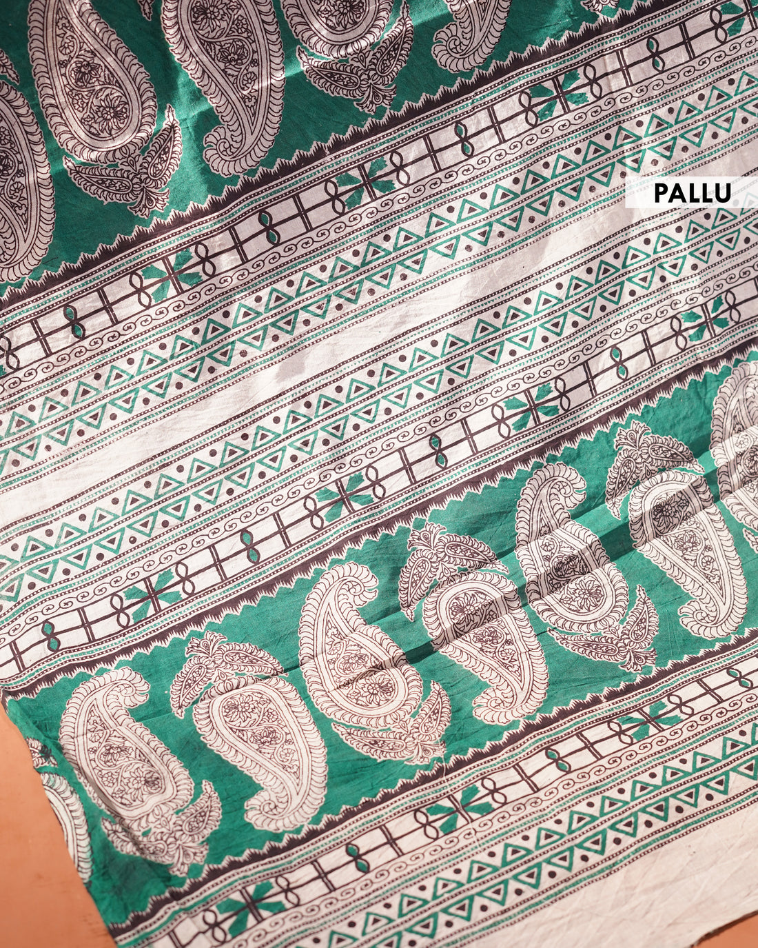 Cotton Kalamkari Printed Saree - Yellow