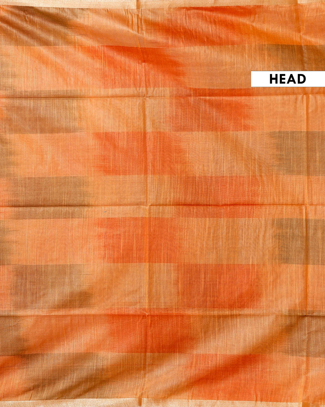 Graceful Semi Silk Saree with Subtle Sheen and Rich Pallu Detail - Orange