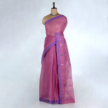 Bengal Cotton Saree For Women | Daily Office Wear Summer Collection | Jeyachandran - Full View
