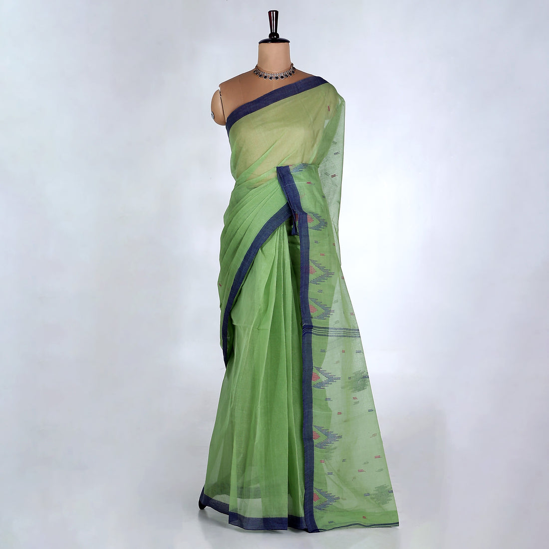 Bengal Cotton Saree For Women | Daily Office Wear Summer Collection | Jeyachandran - Full View