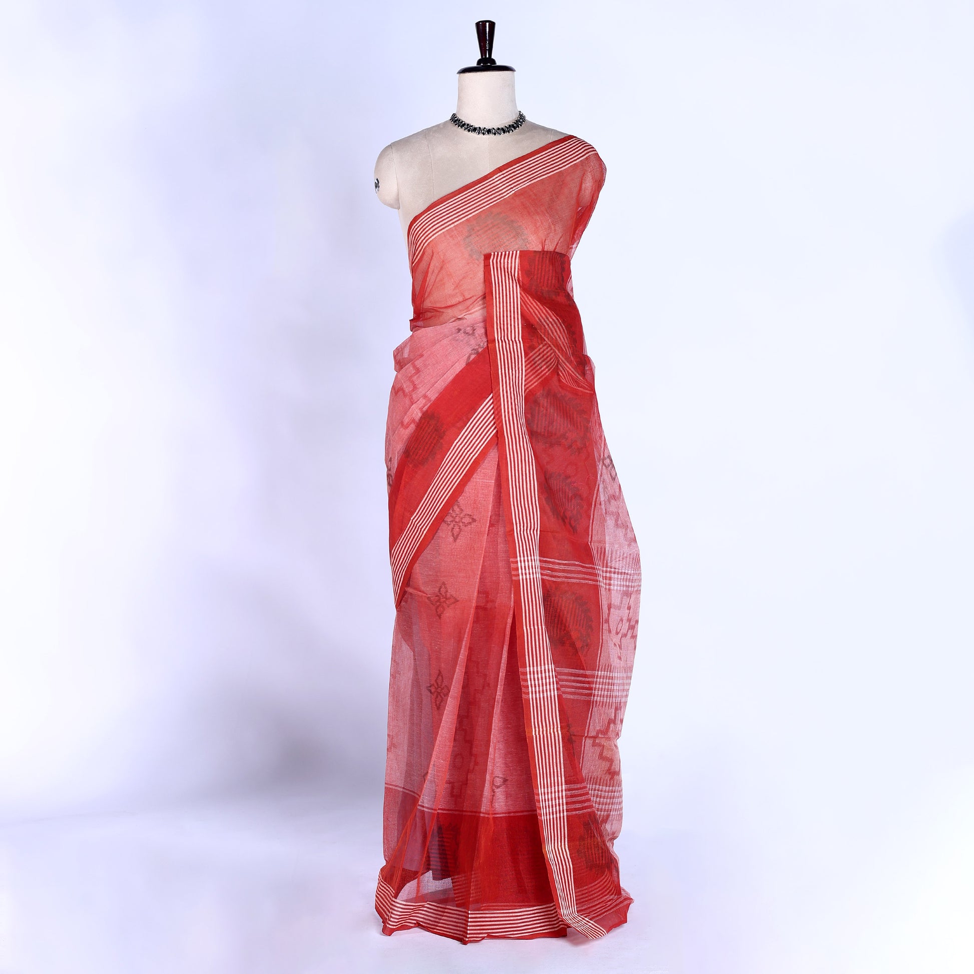 Bengal Cotton Saree For Women | Daily Office Wear Summer Collection | Jeyachandran - Full View