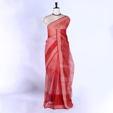 Bengal Cotton Saree For Women | Daily Office Wear Summer Collection | Jeyachandran - Full View