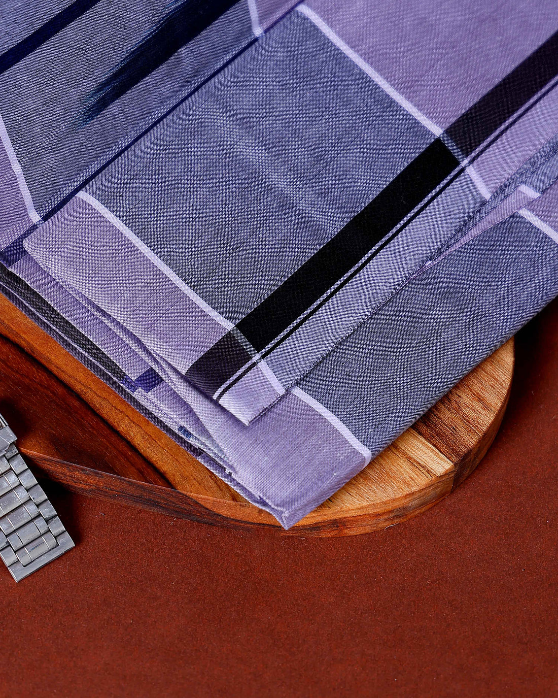 Kibs Brand Men's Premium Cotton Striped Lungi Stitched - Multi