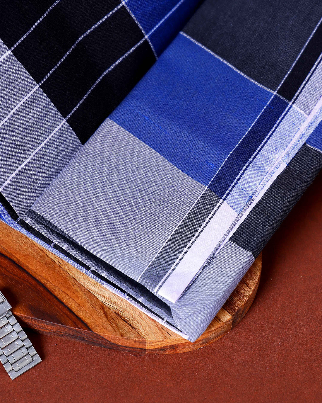 Kibs Brand Men's Premium Cotton Striped Lungi Stitched - Multi