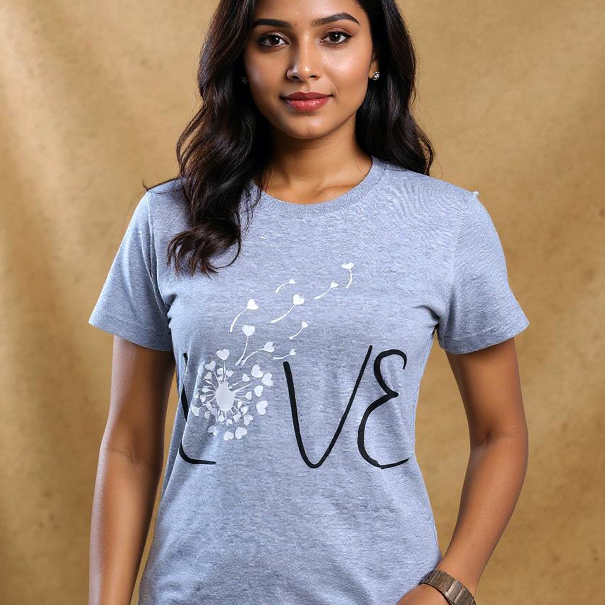 Women's Graphic T-Shirt - Grey