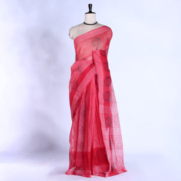 Bengal Cotton Saree For Women | Daily Office Wear Summer Collection | Jeyachandran - Full View