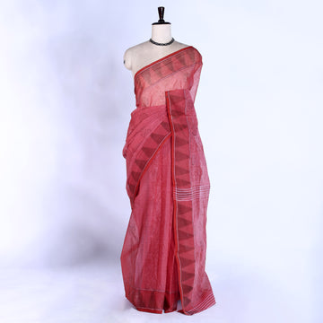 Bengal Cotton Saree For Women | Daily Office Wear Summer Collection | Jeyachandran - Full View