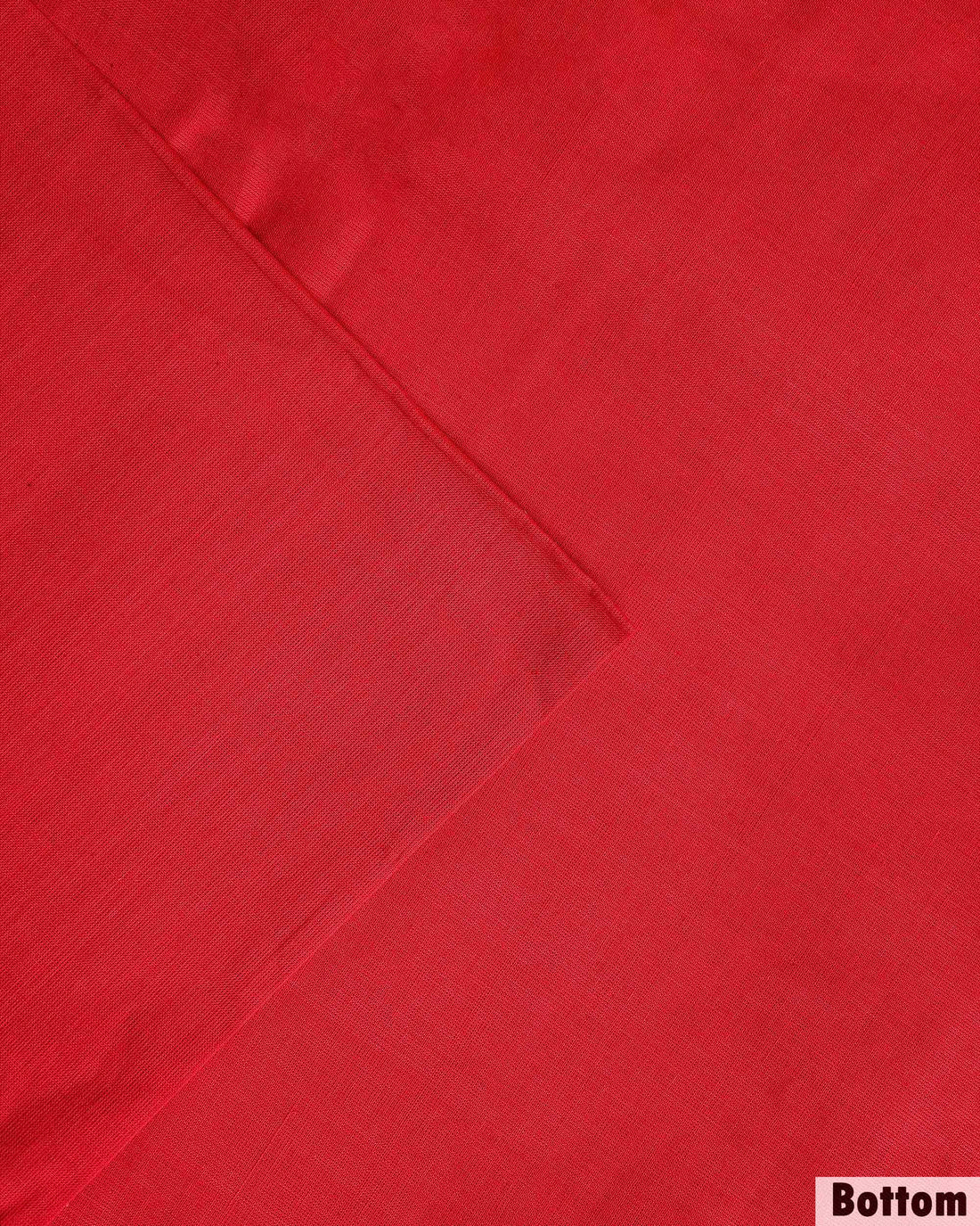 Women's Ethnic Cotton Handloom Unstitched Salwar Suit Set Top 2.5m, Pant 2m, Dupatta 2.25m with Zari Border - Yellow