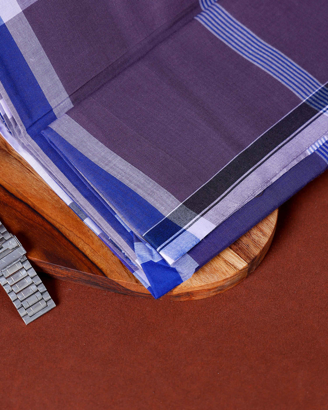 Kibs Brand Men's Premium Cotton Striped Lungi Stitched - Multi