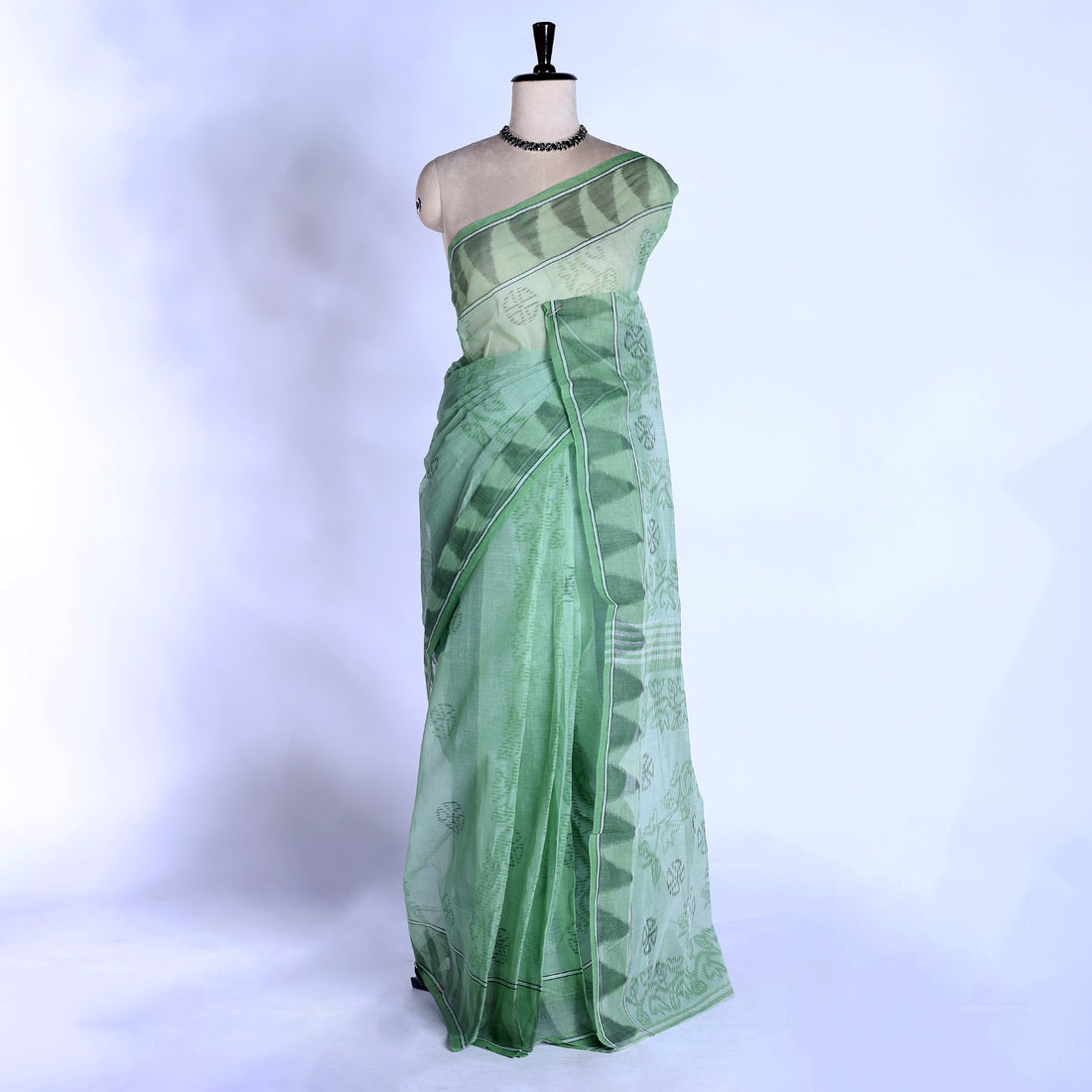 Bengal Cotton Saree For Women | Daily Office Wear Summer Collection | Jeyachandran - Full View