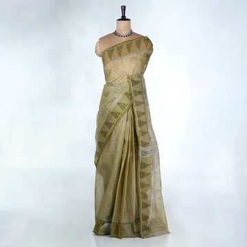 Bengal Cotton Saree For Women | Daily Office Wear Summer Collection | Jeyachandran - Full View