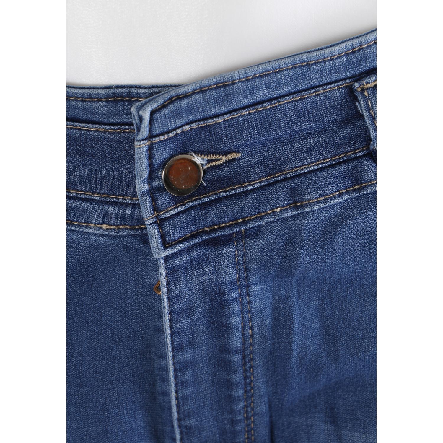 Shop Women Blue Pencil Fit Jeans
