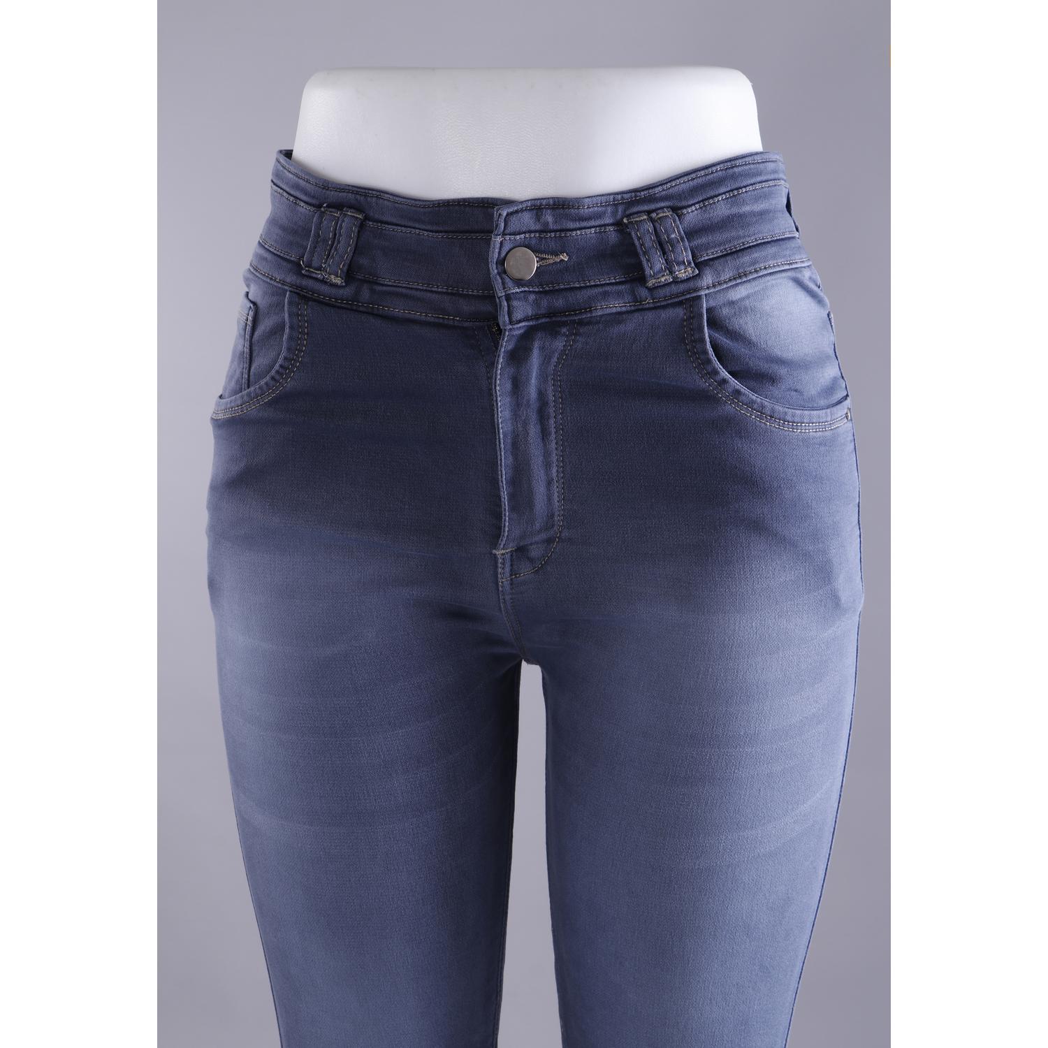 Shop Women Grey Pencil Cut Jeans
