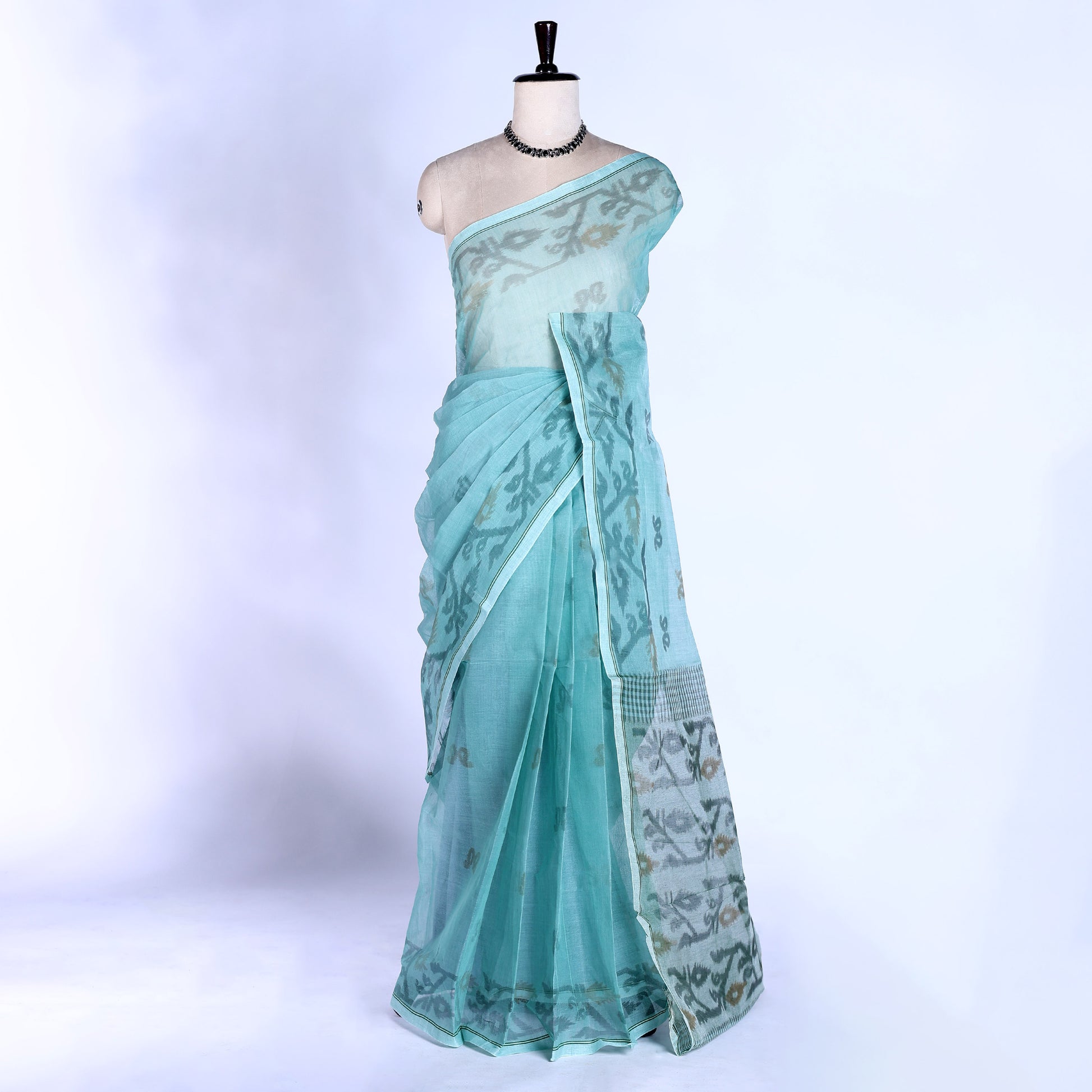 Bengal Cotton Saree For Women | Daily Office Wear Summer Collection | Jeyachandran - Full View
