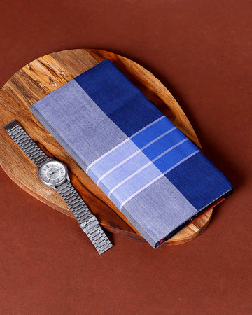 Kibs Brand Men's Premium Cotton Striped Lungi Stitched - Multi