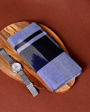 Kibs Brand Men's Premium Cotton Striped Lungi Stitched - Multi