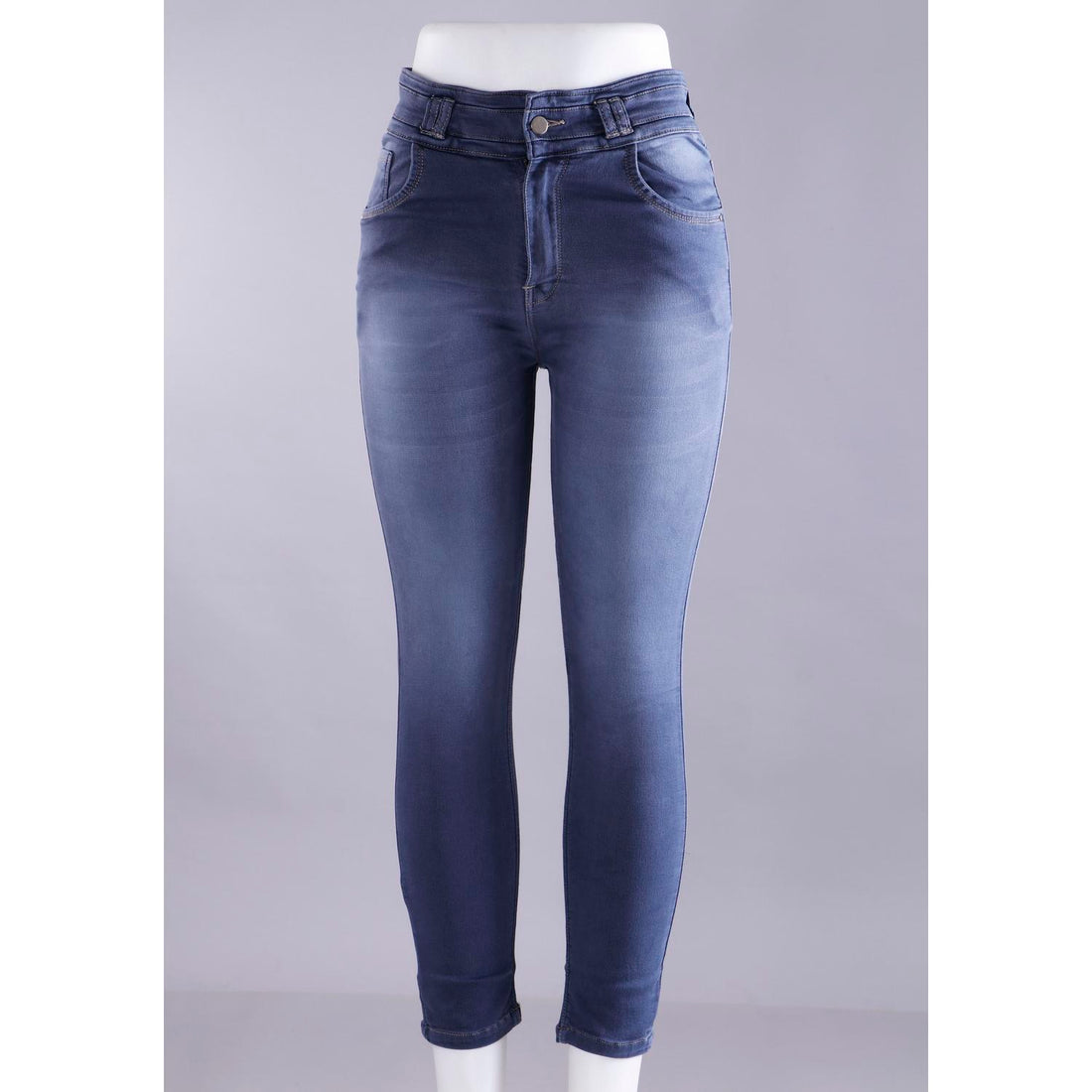 Women Grey Pencil Cut Jeans
