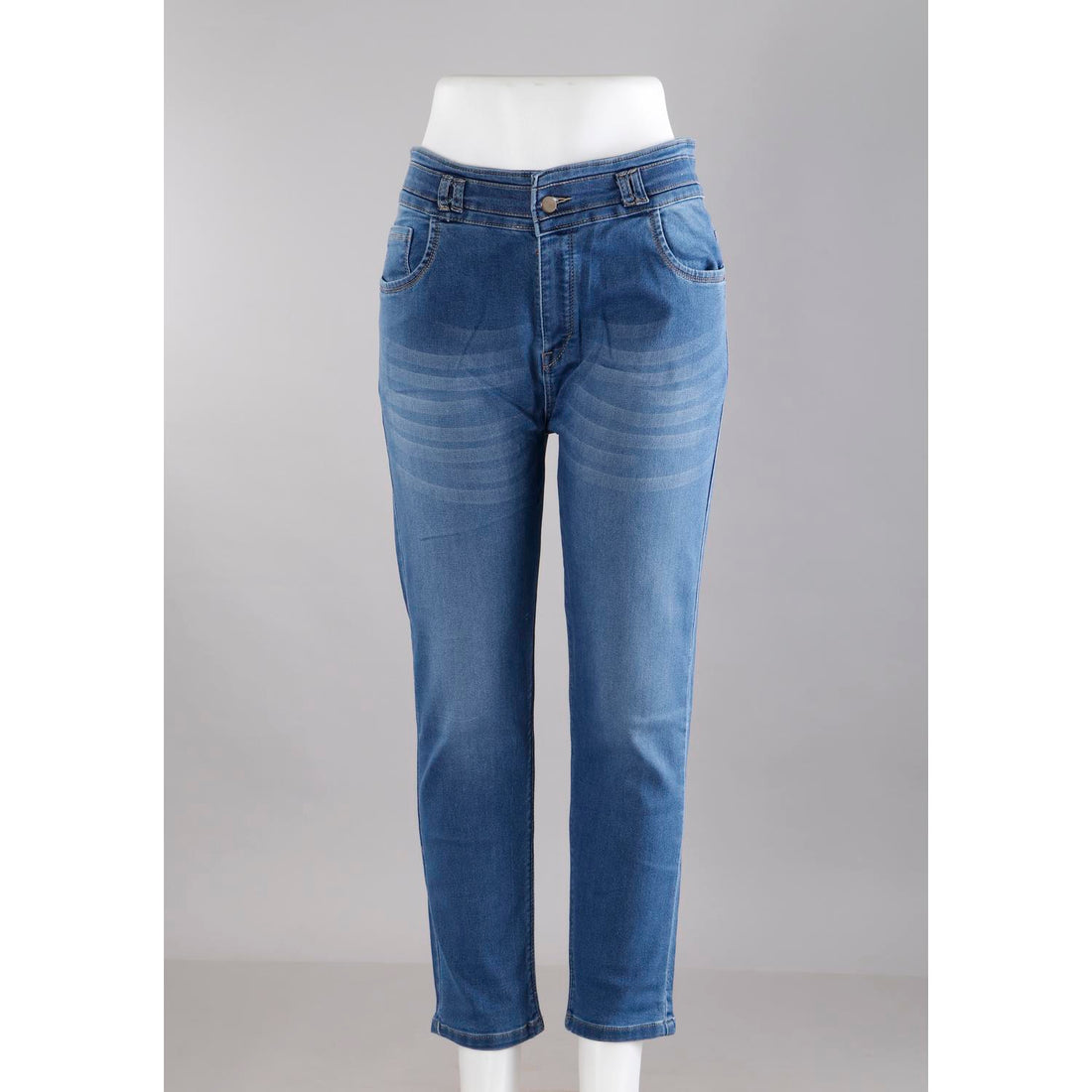 Women Blue Pencil Fit Jeans
