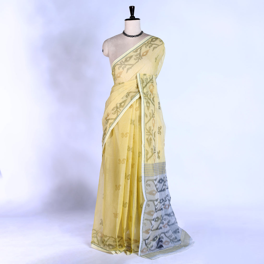 Bengal Cotton Saree For Women | Daily Office Wear Summer Collection | Jeyachandran - Full View