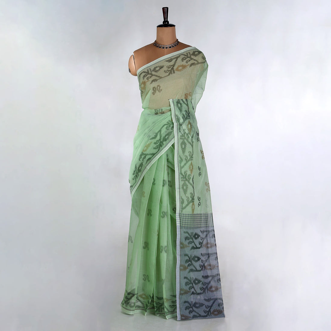 Bengal Cotton Saree For Women | Daily Office Wear Summer Collection | Jeyachandran - Full View