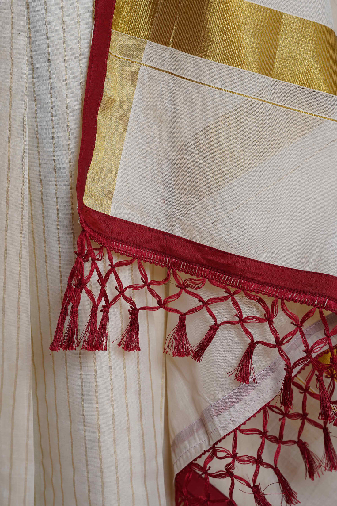 Elegant Semi Stitched Half Saree Lehenga Material with Embellished Blouse Piece and Dupatta - Red