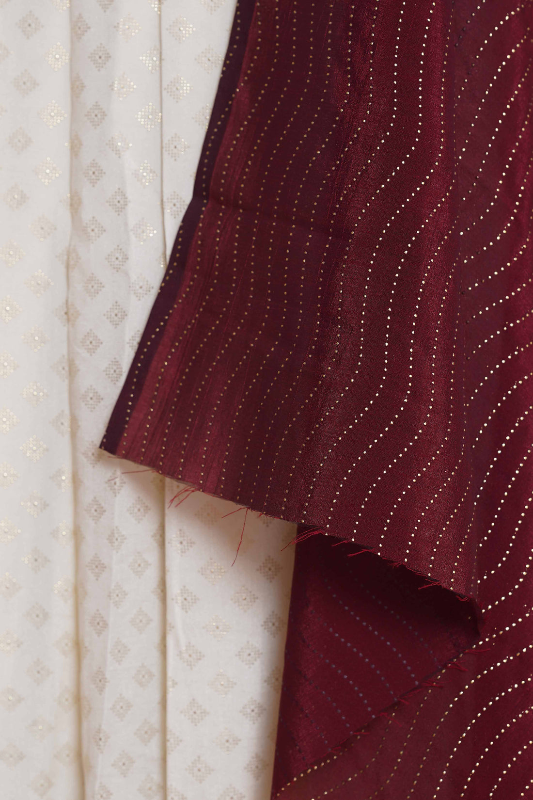 Modern Semi Stitched Half Saree Lehenga Material with Intricate Embellishments - Purple