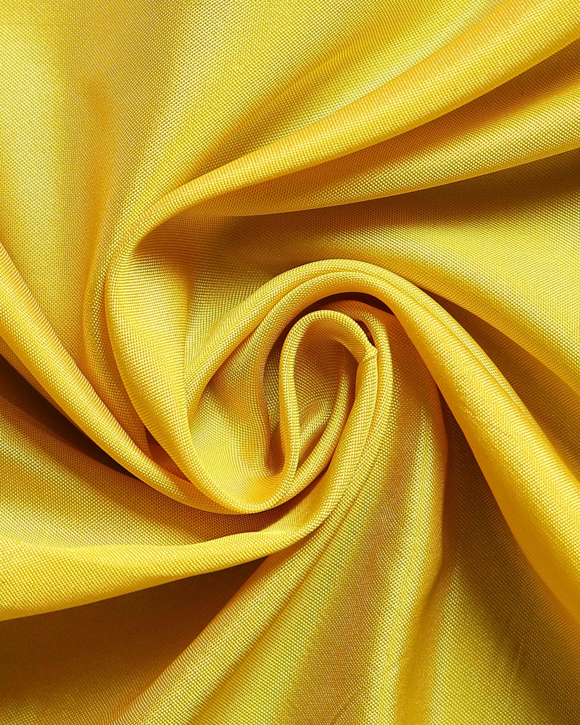 Blouse Material closeup -Yellow