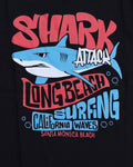 Boys Casual Stylish Printed T- Shirt - Black-Close-1