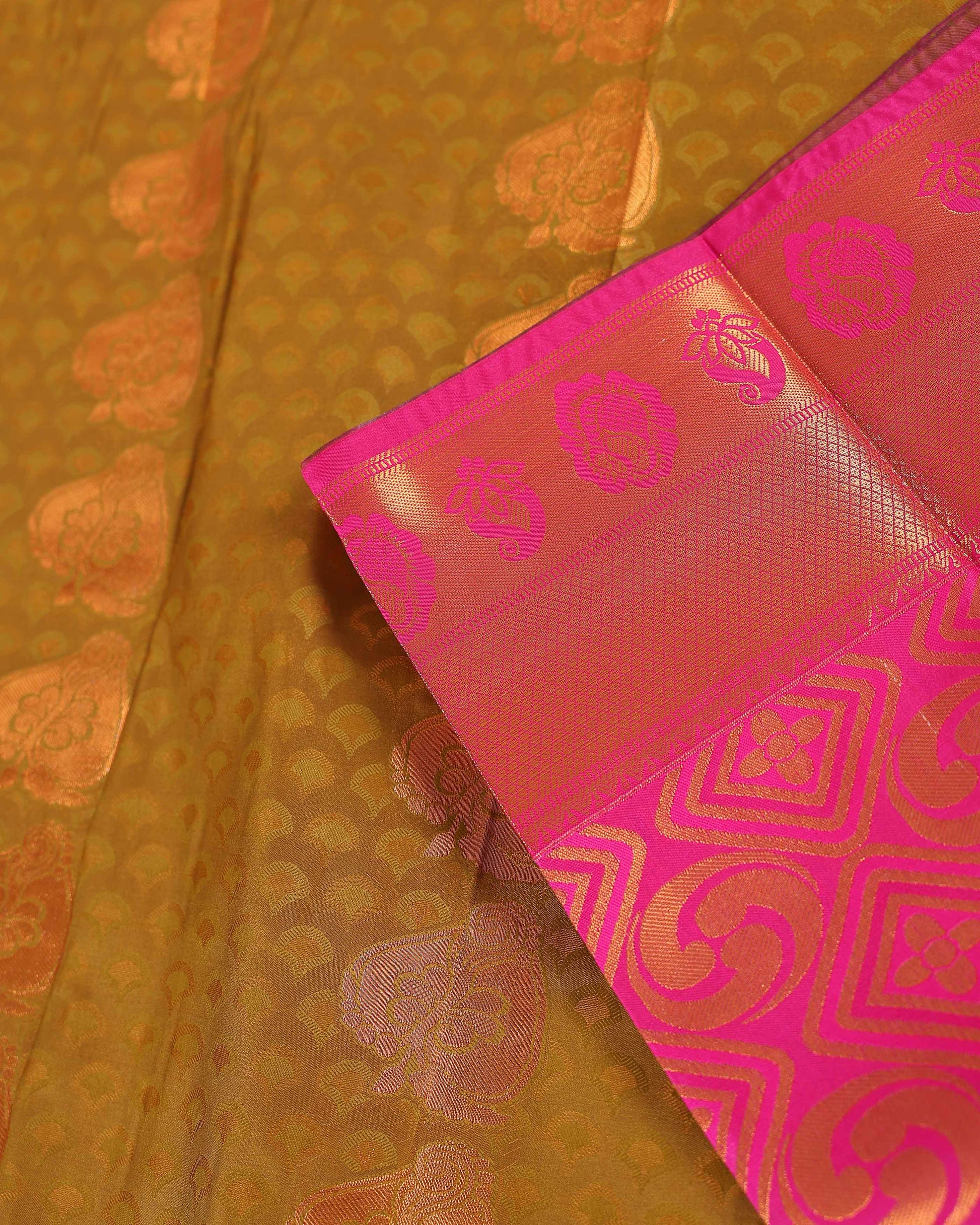 Buy_1_Get_2_Offer_Saree-_olive_green