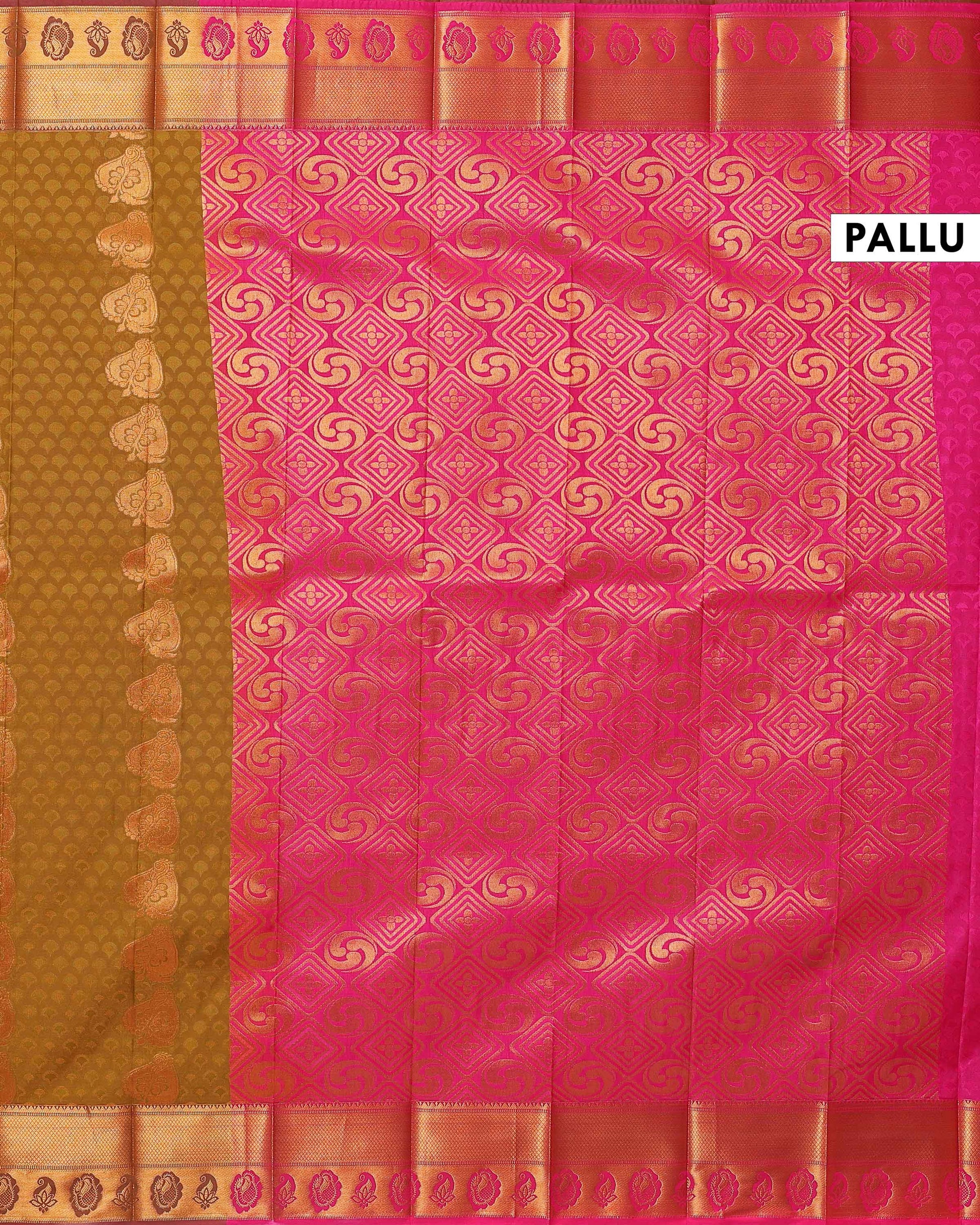 Buy_1_Get_2_Offer_Saree-_olive_green