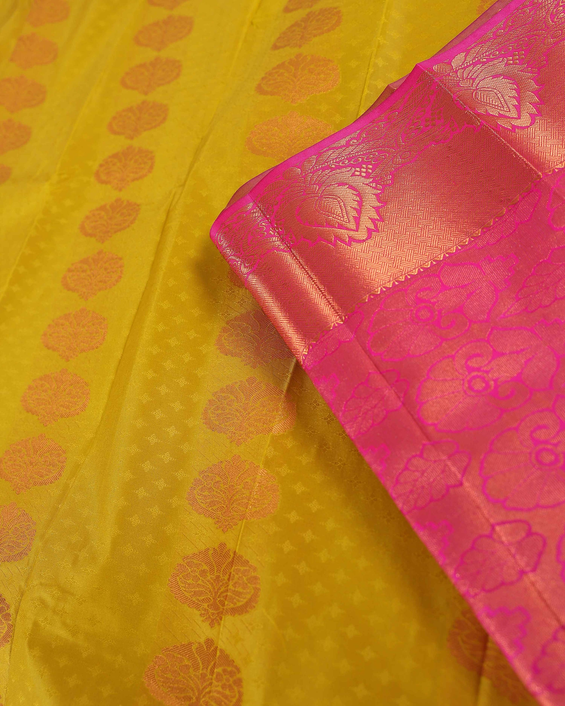 Buy 1 Get 2 Offer Silk Saree-yellow
