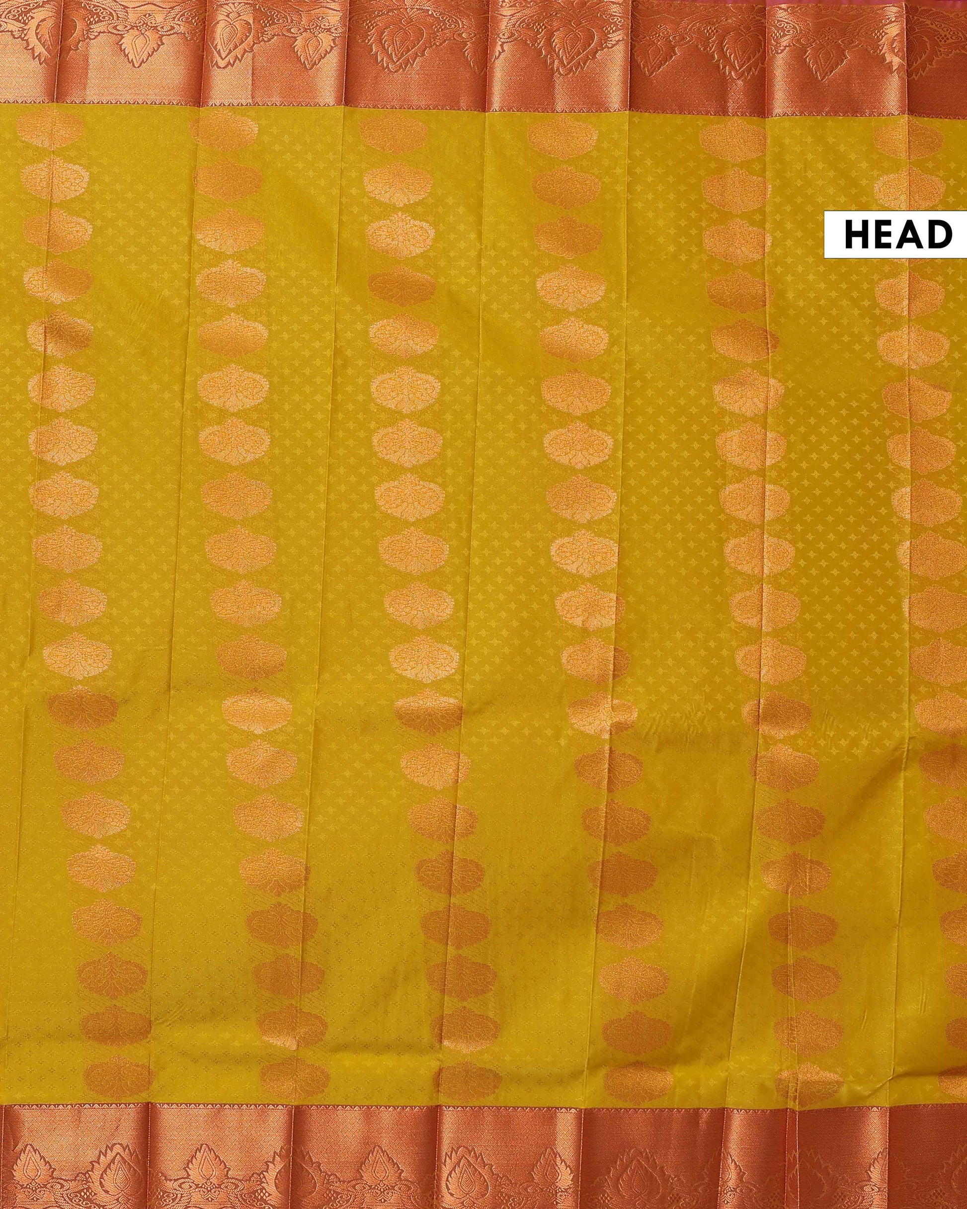 Buy 1 Get 2 Offer Silk Saree-yellow