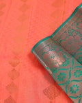 Buy 1 Get 2 Offer Silk Saree -dark orange