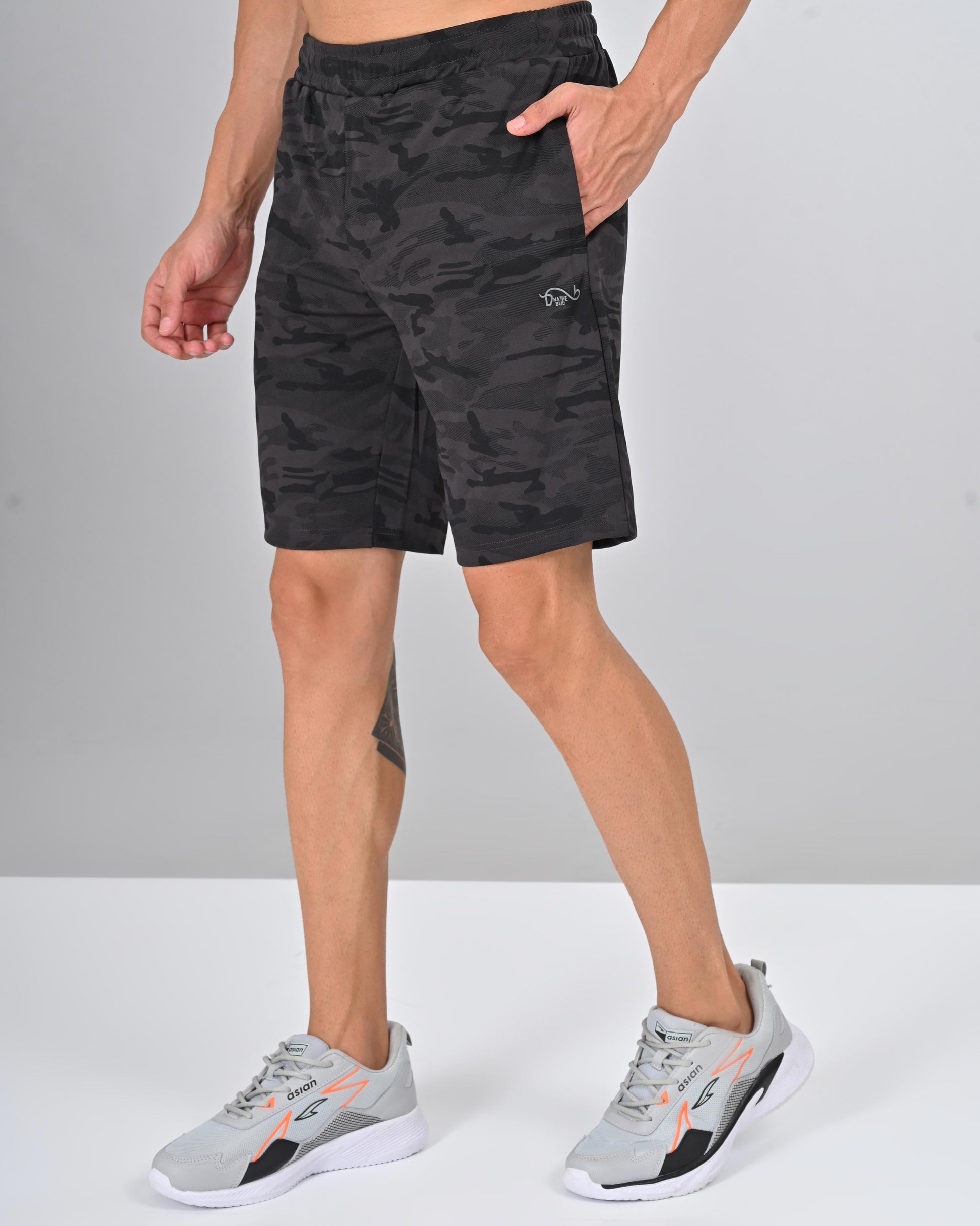 Buy Multi Colour Nativebull Men's Shorts