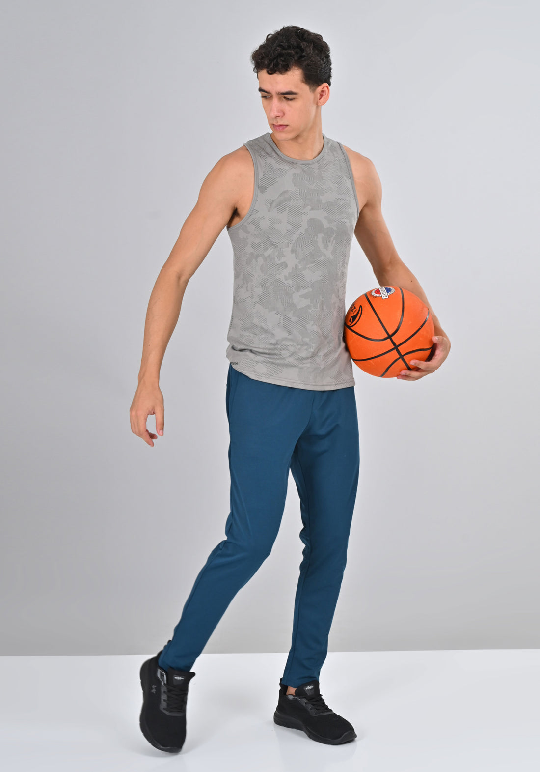 Teal Colour Nativebull Men's Track Pant