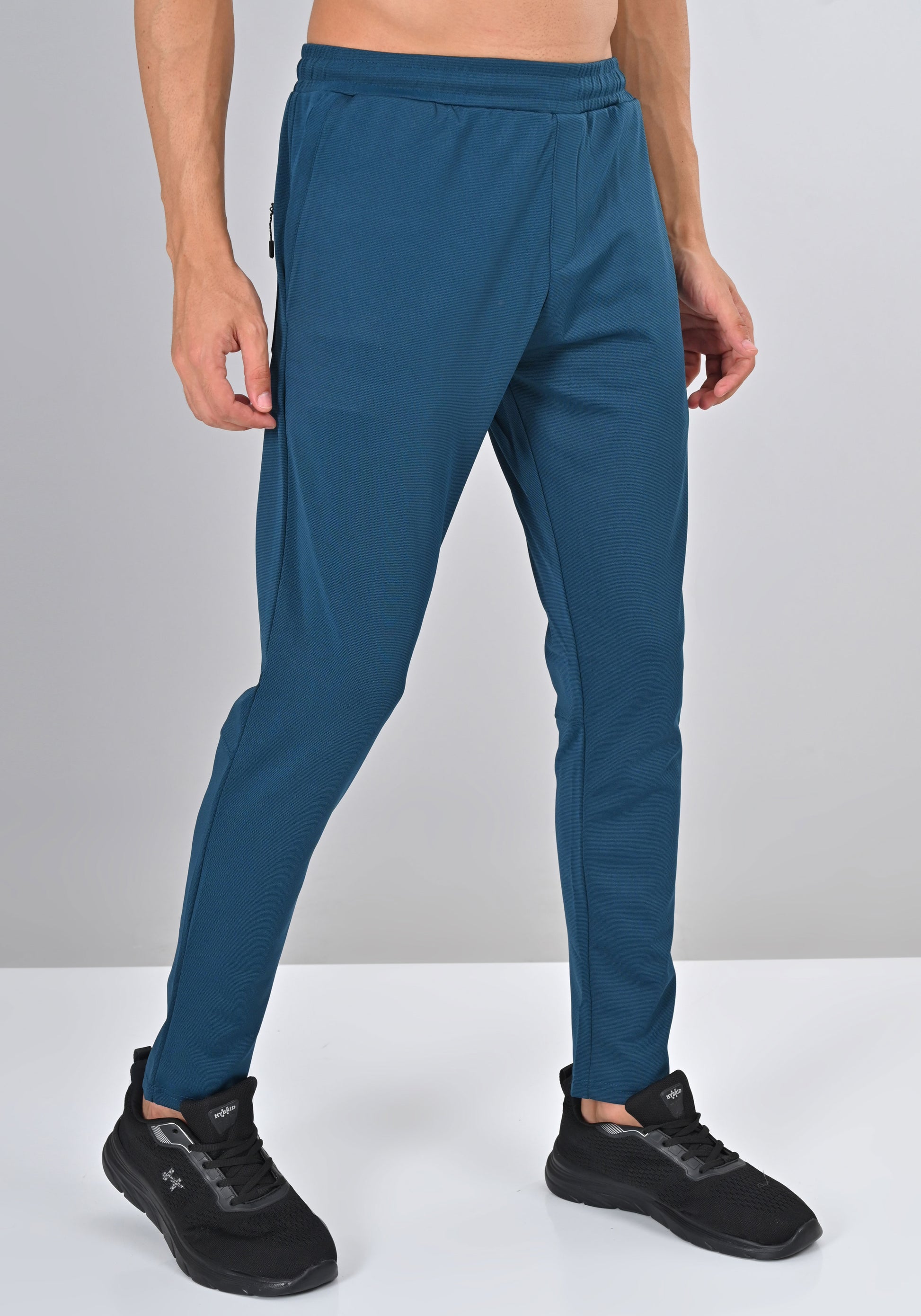 Shop Teal Colour Nativebull Men's Track Pant