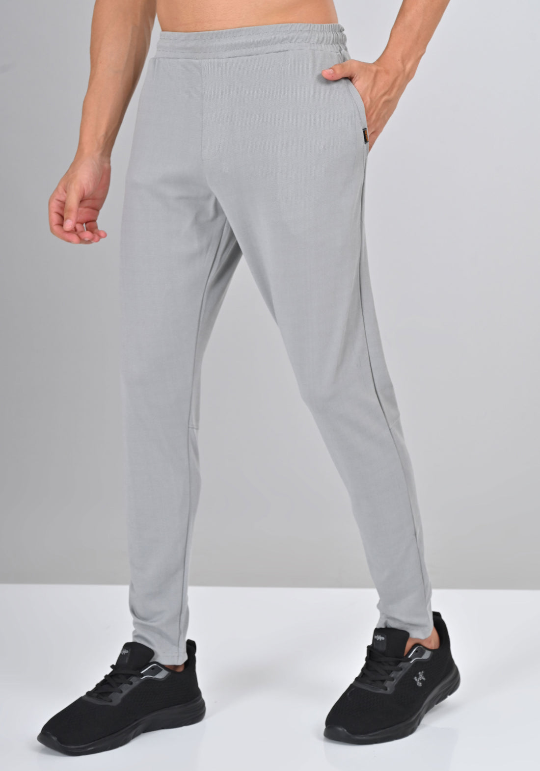 Light Grey Colour Nativebull Men's Track Pant