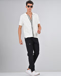 Nativebull Mens Slim Fit Black Cargo Pant Shopping