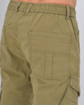 Nativebull Mens Slim Fit Khaki Cargo Pant Online