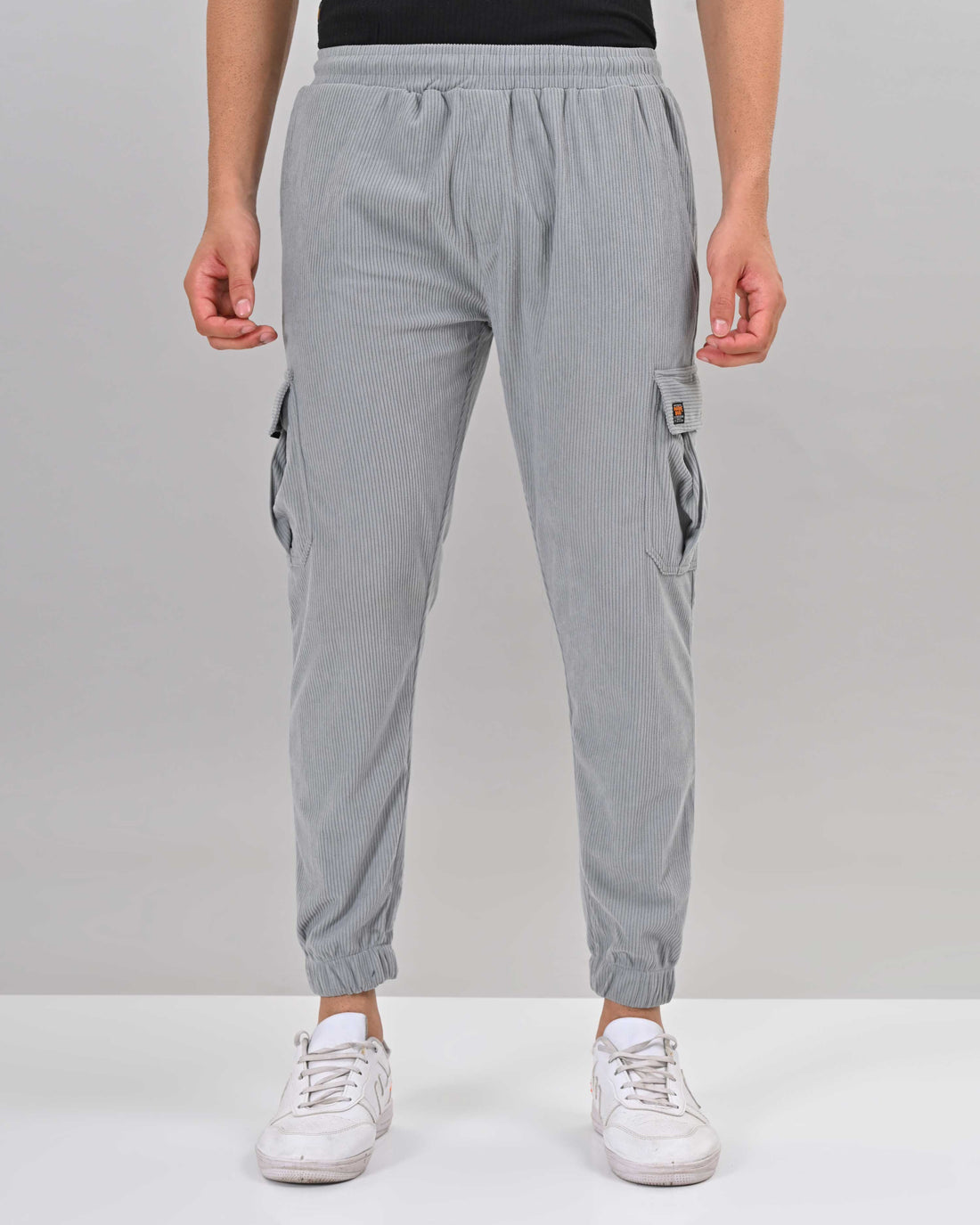 Light Grey Colour Nativebull Men's Track Pant