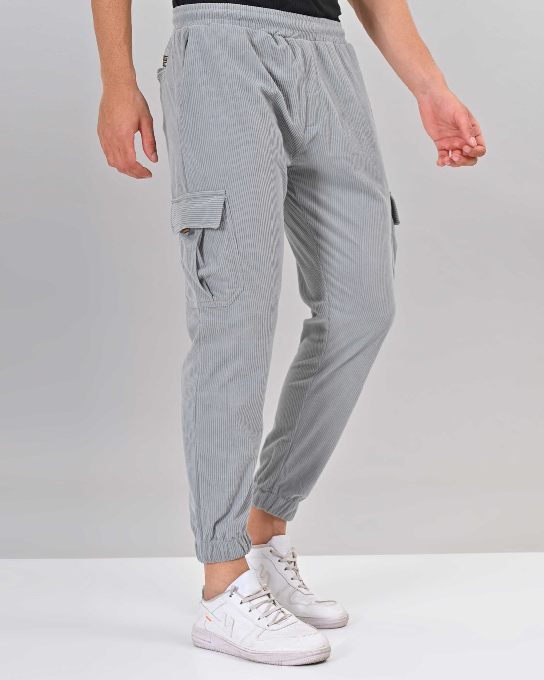 Light Grey Colour Nativebull Men's Track Pant