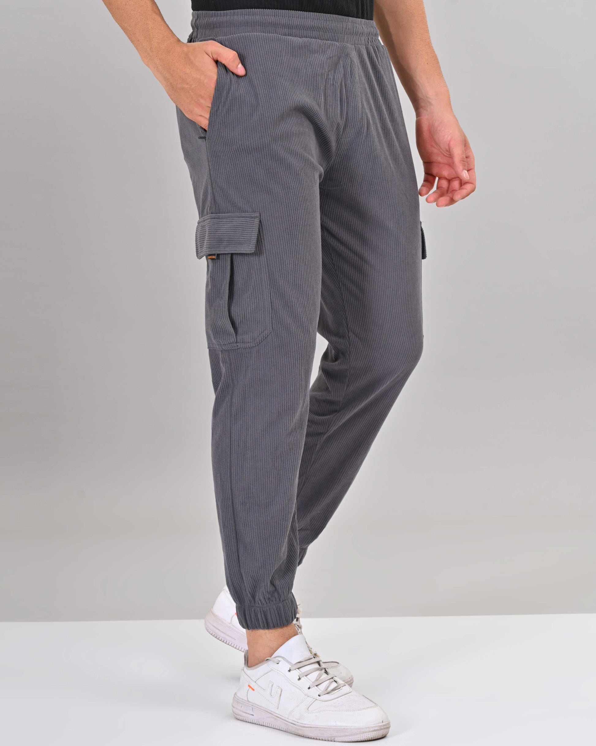 Order Dark Grey Colour Nativebull Men's Track Pant