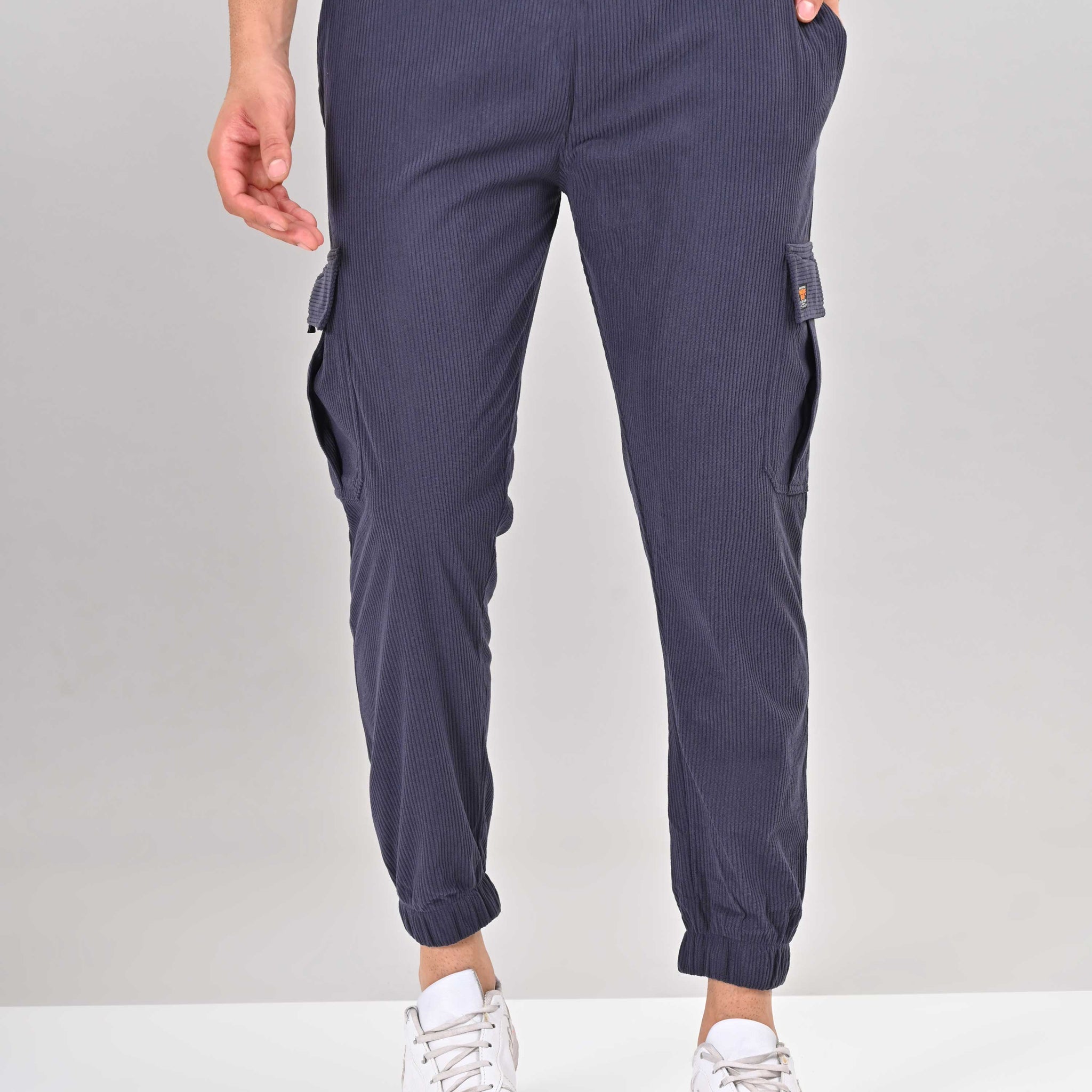 Greyish Blue Colour Nativebull Men's Track Pant