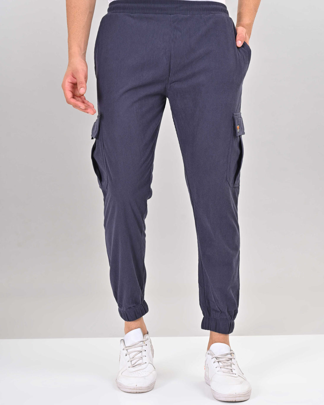Greyish Blue Colour Nativebull Men's Track Pant